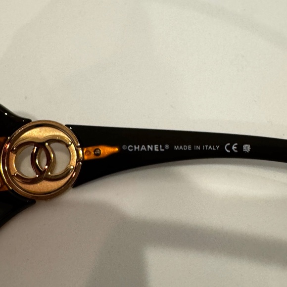 Chanel 6023 9934/13 Sunglasses, Dark Brown w/Gold CC Logo, gradient lenses, Case - Picture 6 of 9